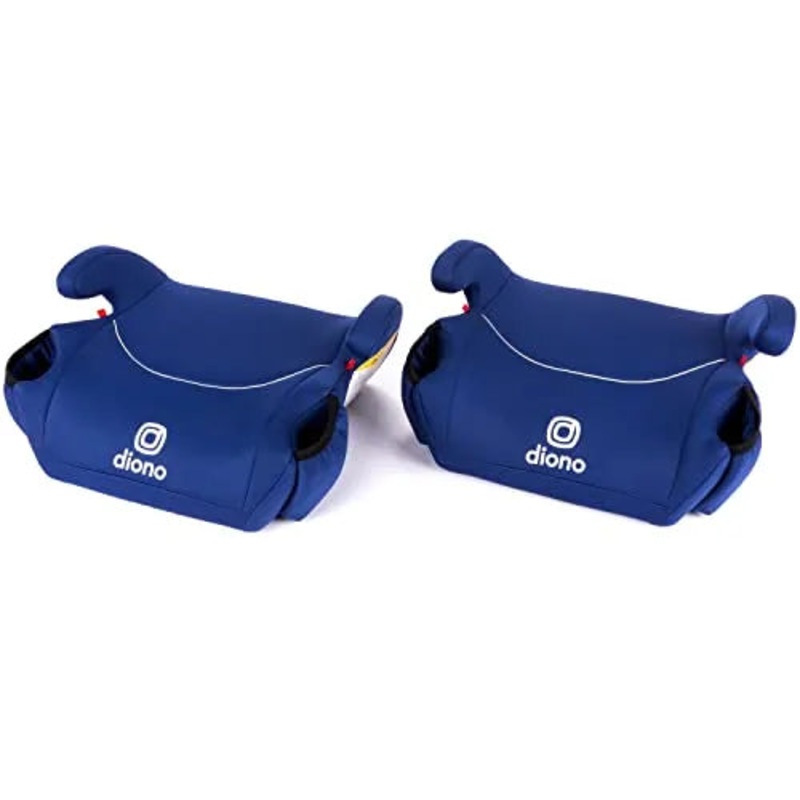 Solana – Pack of 2 Backless Booster Car Seats – Blue