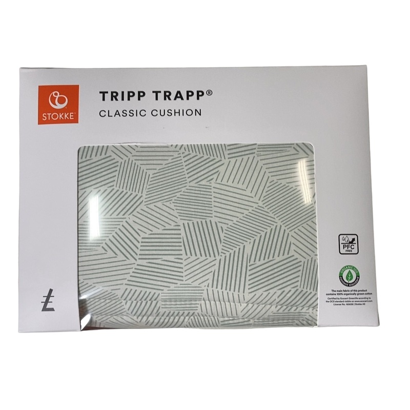 Stokke Tripp Trapp Classic Cushion, Mosaic Green, Version 1.0