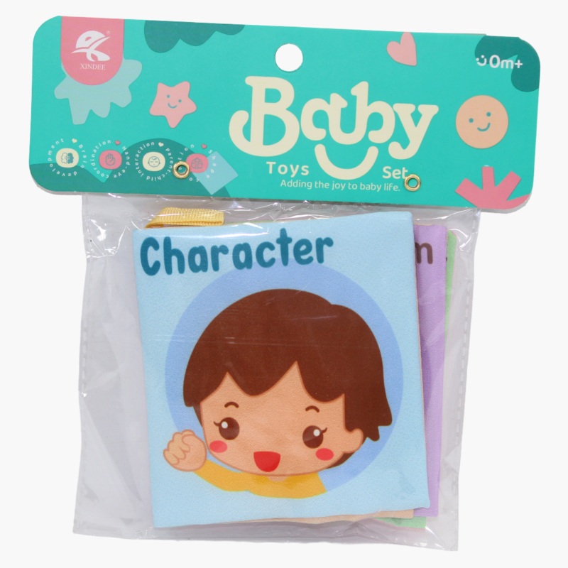 Sensory Soft Book for Learning – Characters