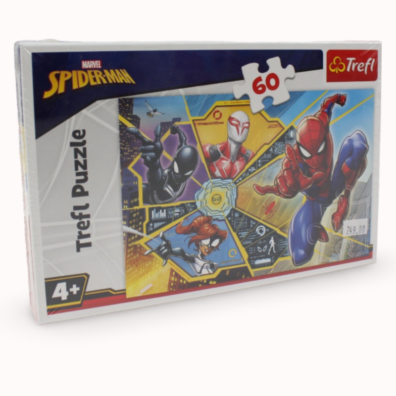 Trefl Spiderman On The Web Puzzle – 60 Pcs