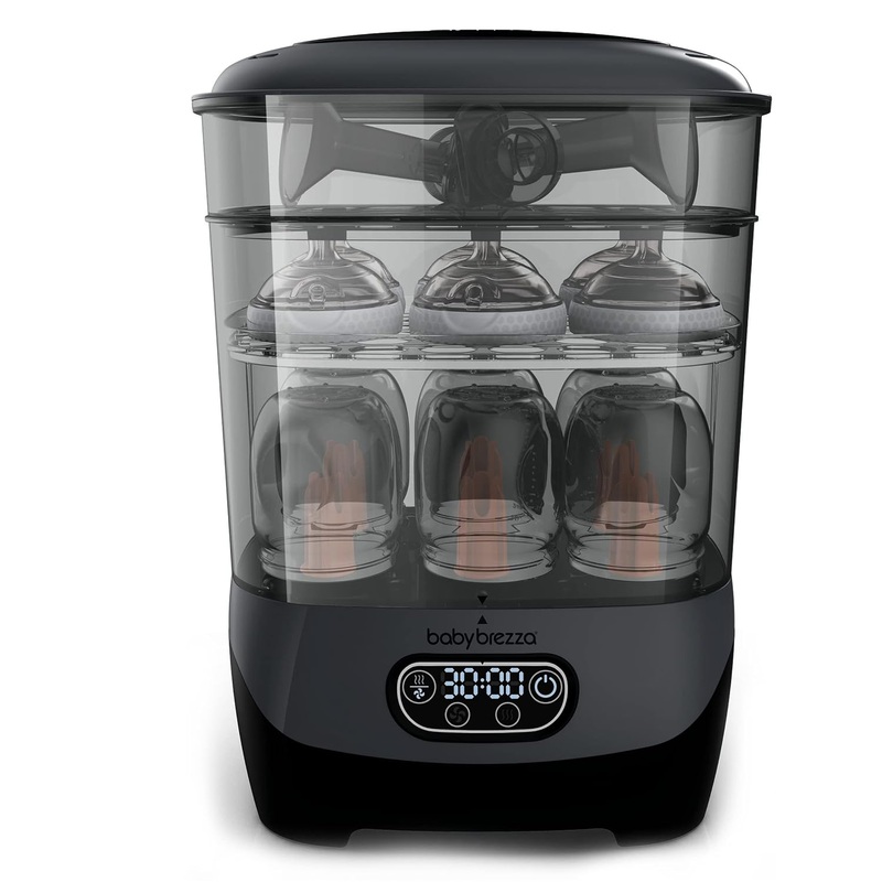 Baby Brezza Sterilizer And Dryer Advanced, Charcoal