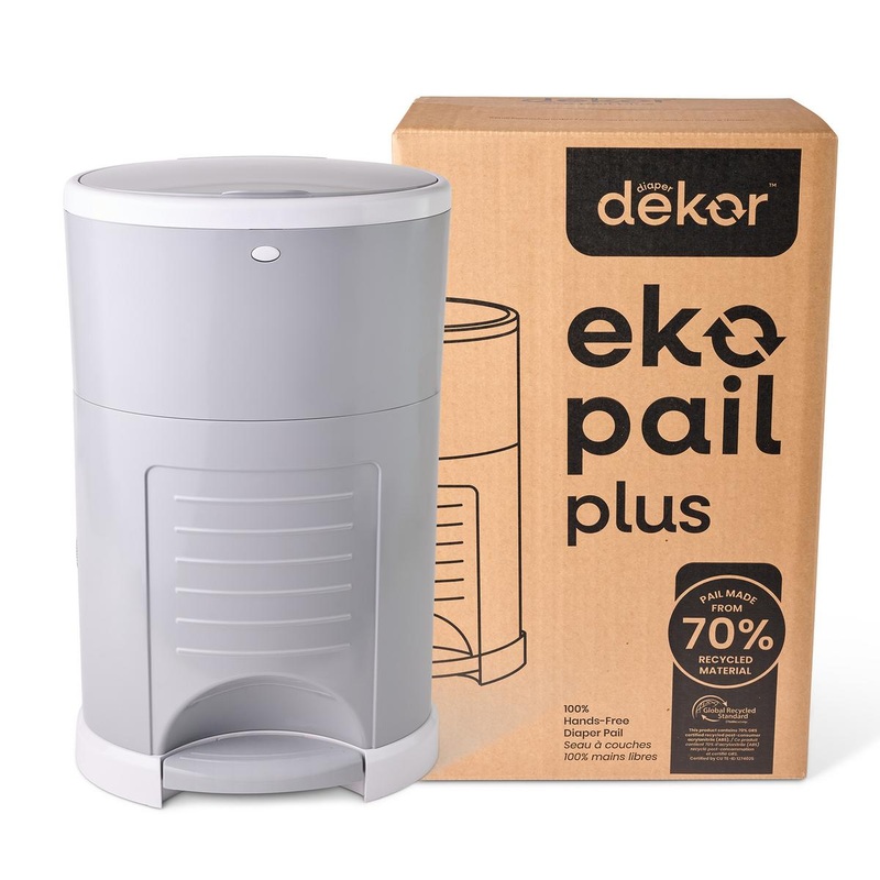Dekor Eko Plus Diaper Pail – Gray