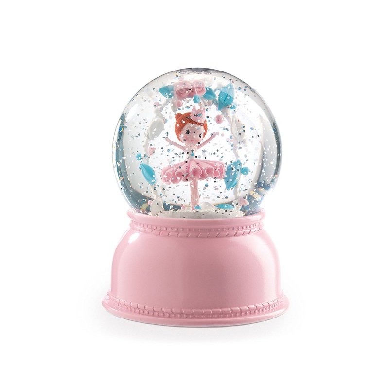 Djeco Ballerina Snow Globe Night Light