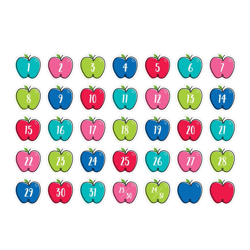 Doodle Apples (Core Decor) Calendar Days