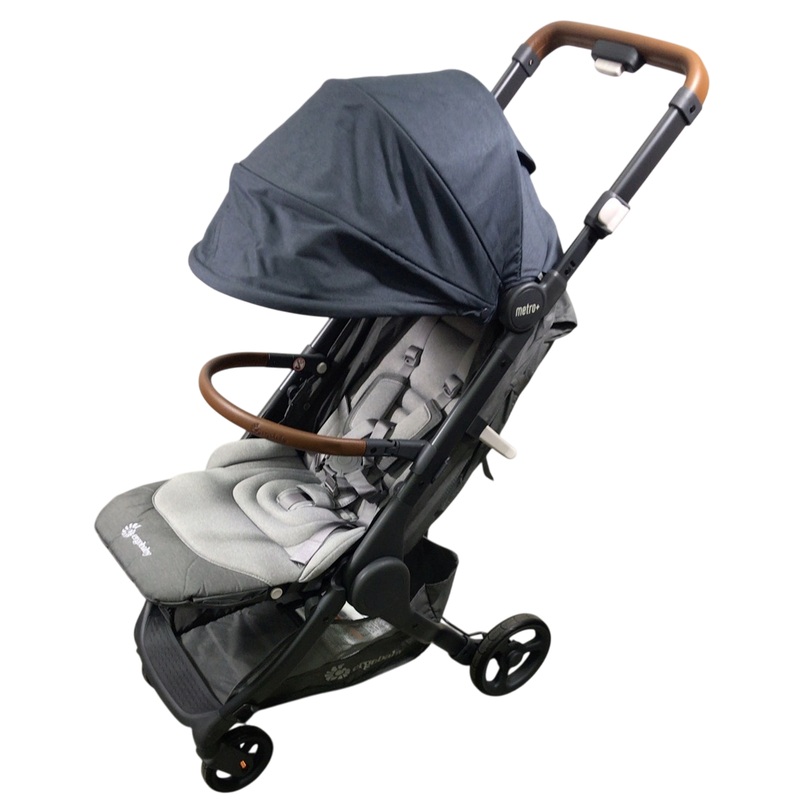 Ergobaby Metro+ Deluxe Compact City Stroller, 2023, London Grey