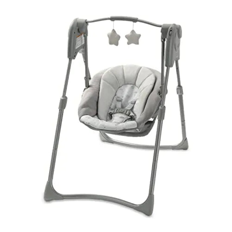 (Floor Model) Slim Spaces Compact Baby Swing – Reign