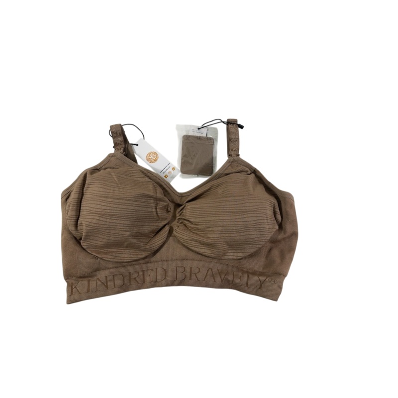 Kindred Bravely Sublime Hands-Free Pumping & Nursing Bra, Medium, Latte, Busty