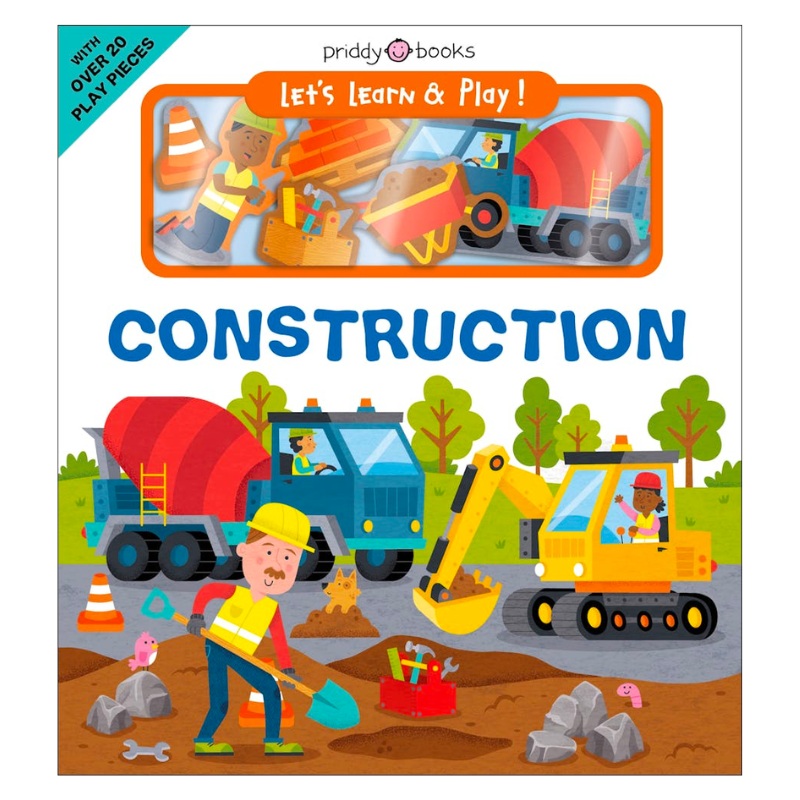 Let’s Learn & Play! Construction Board Book