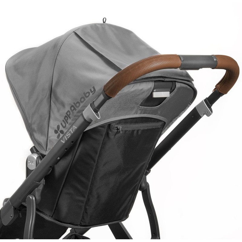 UPPAbaby Open Box VISTA Leather Handlebar Covers – Saddle