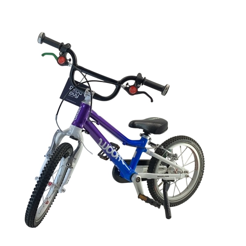 Woom 2 Bike- 14, Cosmic Purple