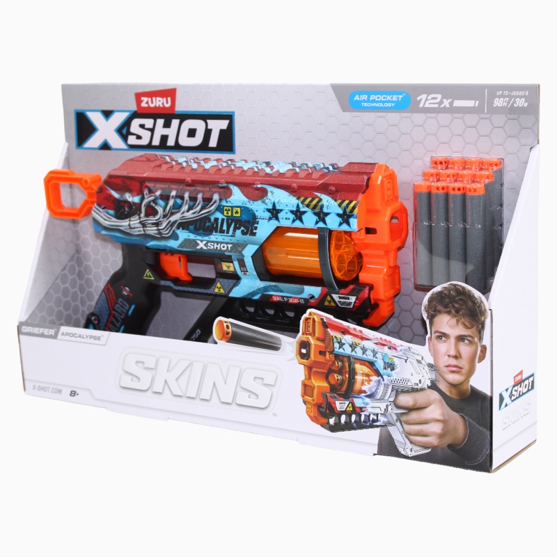 X-Shot Skins Griefer Blaster  Apocalypse