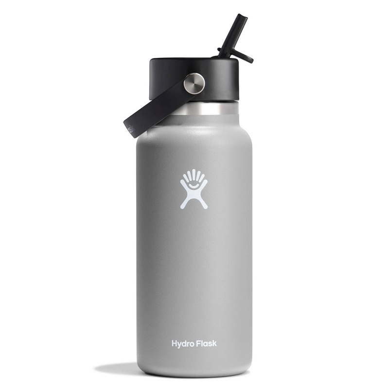 32oz Wide Mouth Flex Straw Water Bottle Birch