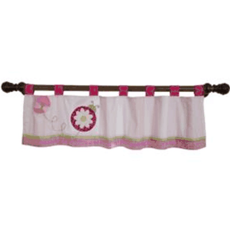 Lambs & Ivy Sweetie Pie Window Valance