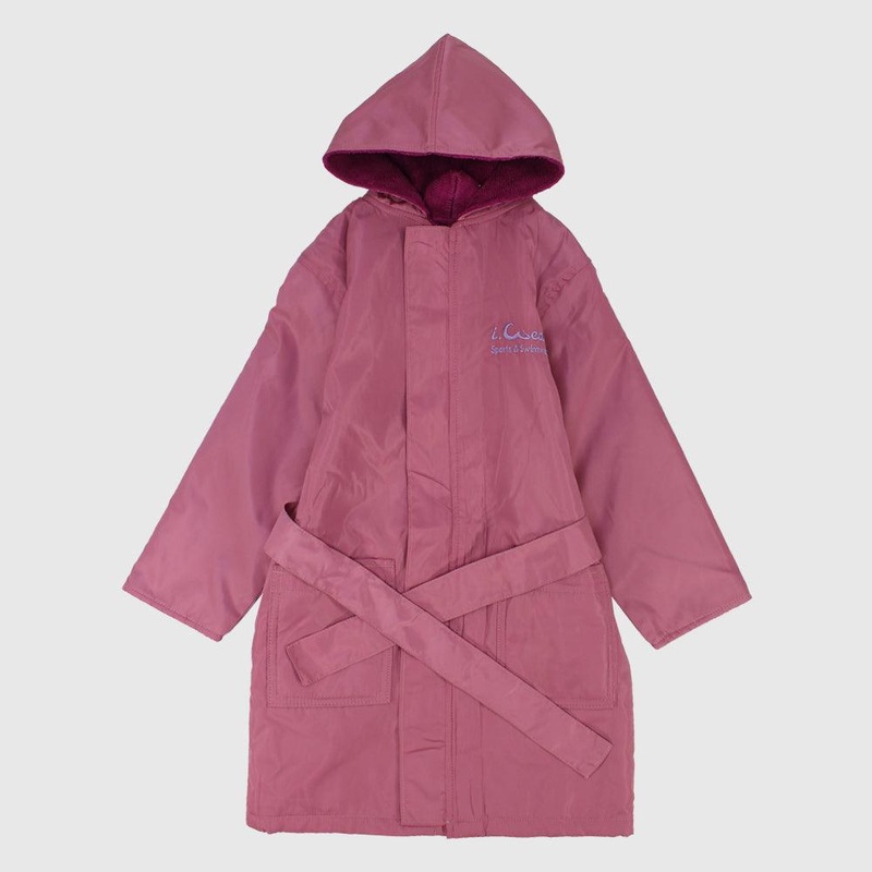 Pink Waterproof Swim Robe