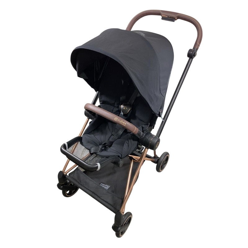Cybex MIOS Stroller, 2021, Deep Black, Rose Gold