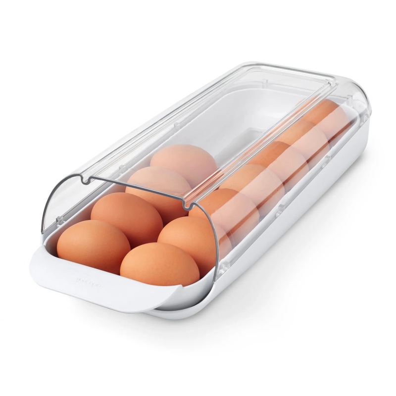 FridgeView Rolling Egg Holder – White