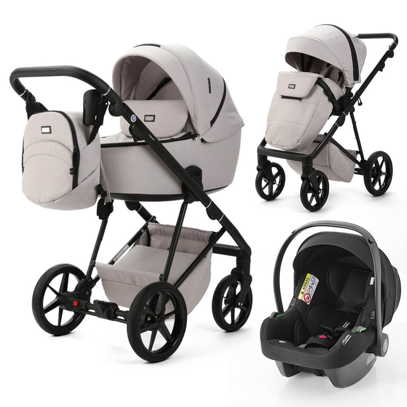Mee-Go Milano Evo 3-in-1 Travel System – Biscuit