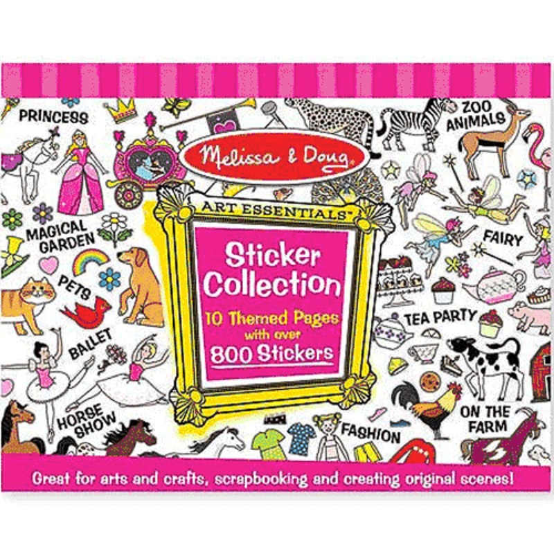 Melissa & Doug Sticker Collection – Pink