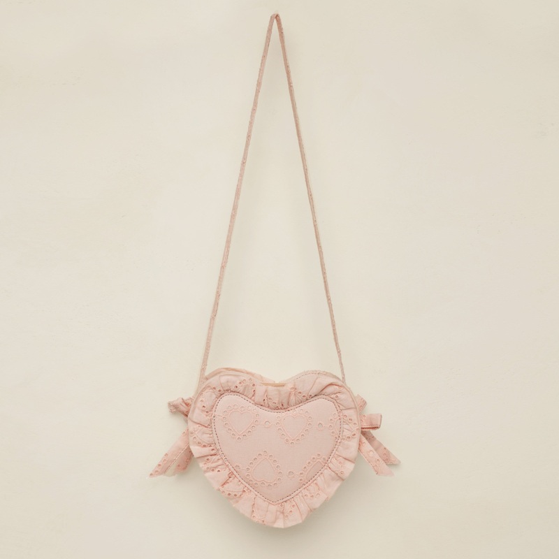 Noralee Heart Purse || Blush