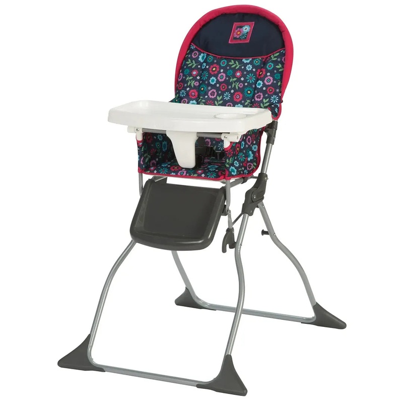 Simple Fold High Chair – Flower Garden