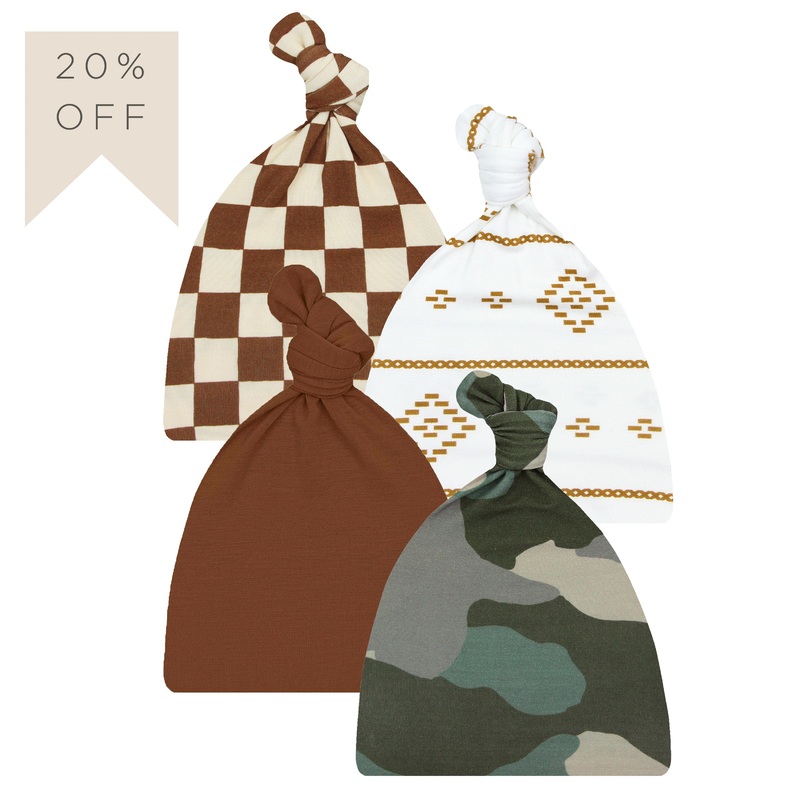 Top Knot Hat 4 Pack – Cash