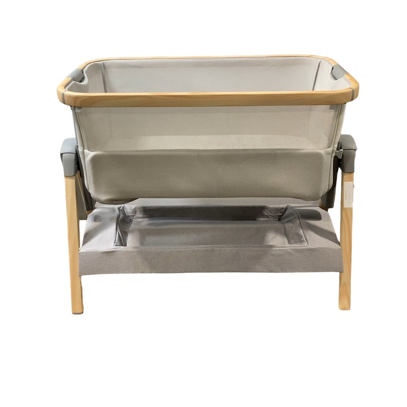 Venice Child California Dreaming Portable Bedside Bassinet, Grey/Wood