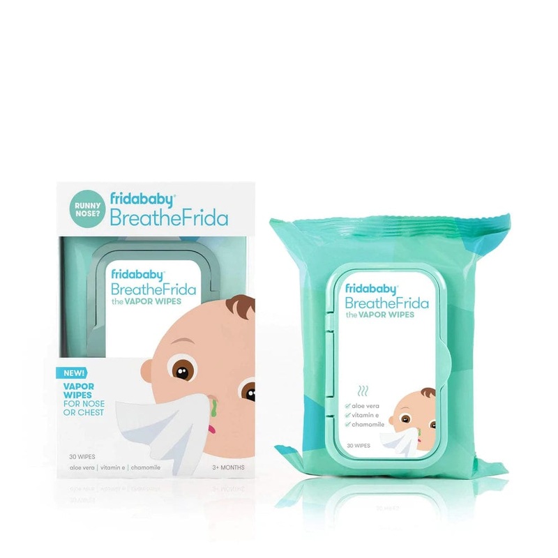 Fridababy BreatheFrida Nose-Chest Wipes