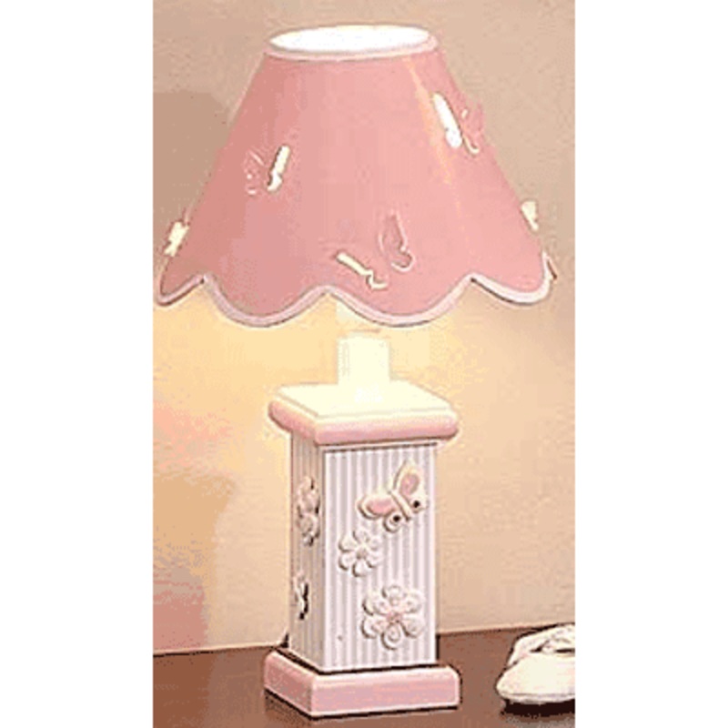 Lambs & Ivy Petals Lamp with Shade