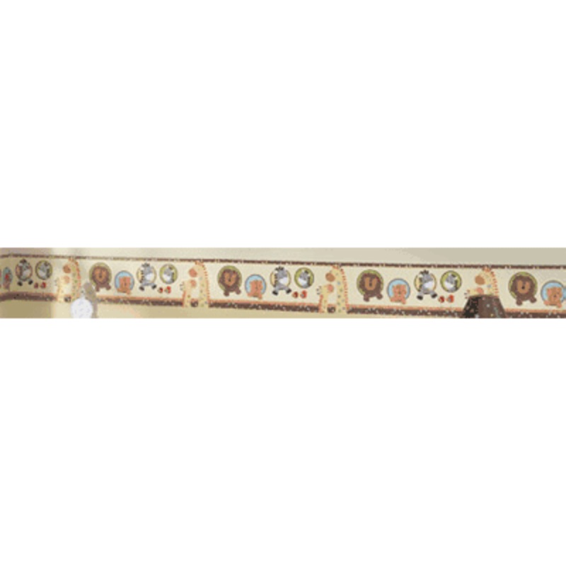 Lambs & Ivy S.S. Noah Wallpaper Border 8″ x 30′