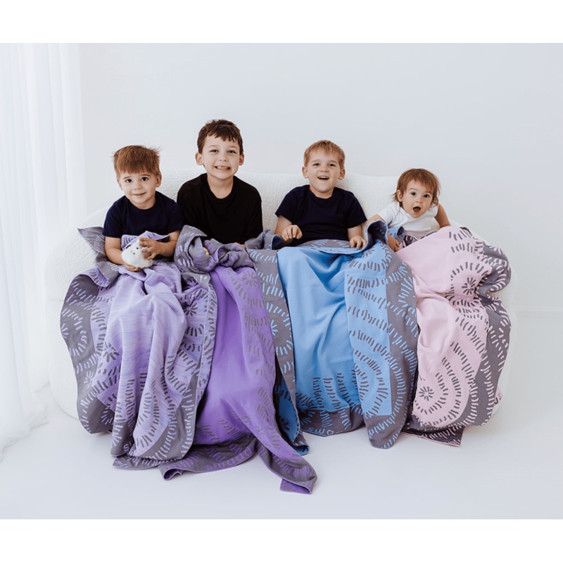 Lavender Swaddelini Blanket