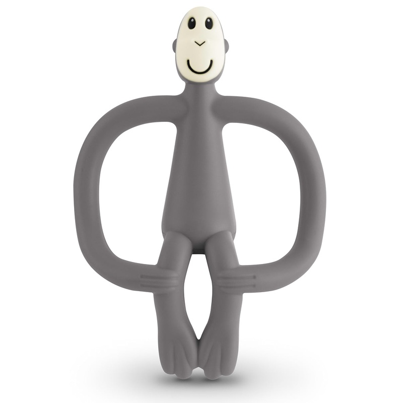 Matchstick Monkey Teething Toy – Grey