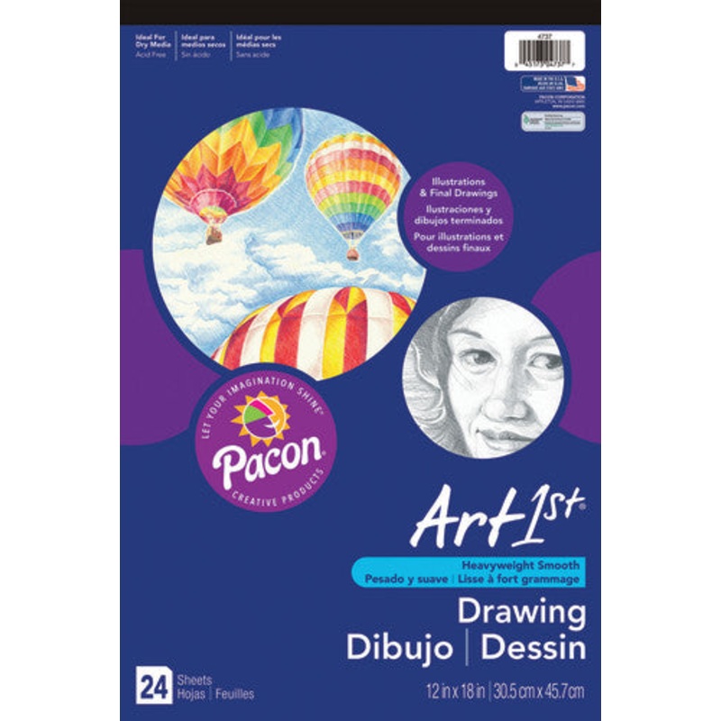 UCreate Drawing Pads, 12″ x 18″