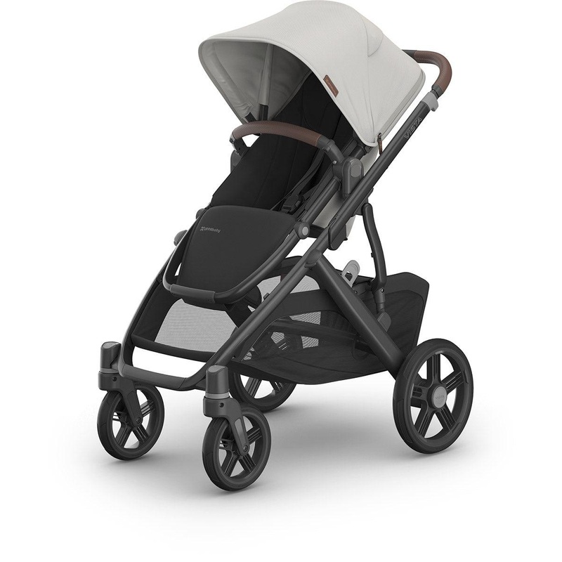 UPPAbaby OPEN BOX Vista V3 Single-to-Double Stroller – Savannah (Pearl Gray Jacquard)