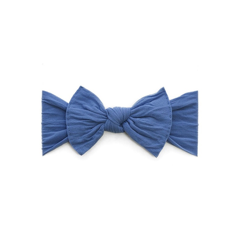 Classic Knot Headband – Denim