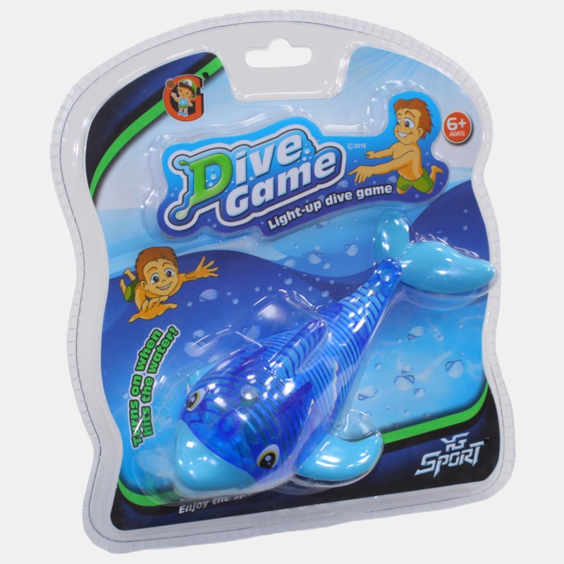 Dolphin Dive Game Beach Toy – Blue