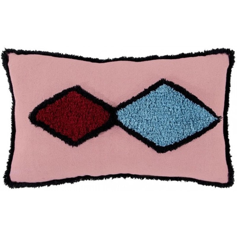 Lorena Canals Assa Cushion – Ash Rose (1’x 1’7″)