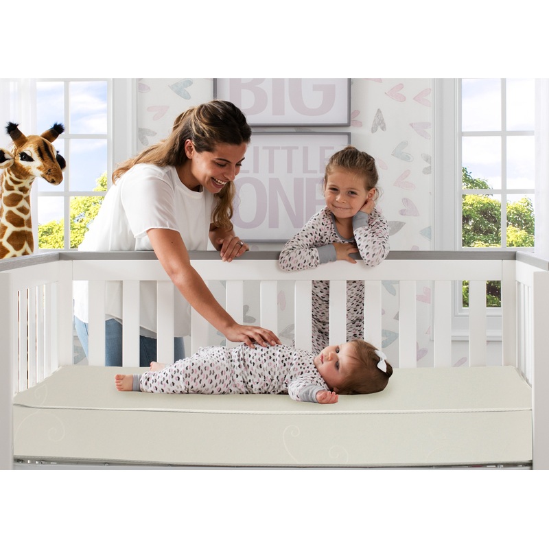 Natural Slumber Two-Stage Crib and Toddler Mattress