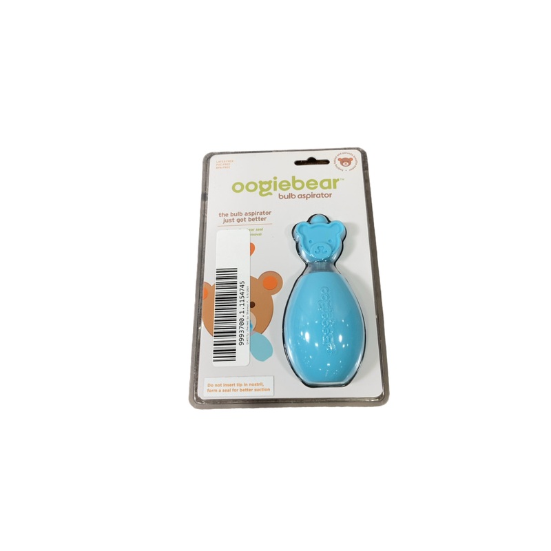 Oogiebear Bulb Nose Nasal Aspirator, Blue