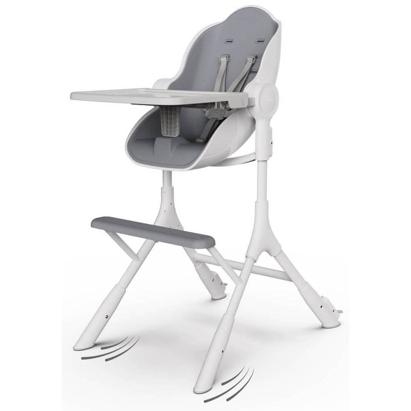 Oribel Cocoon Z High Chair – Ice Grey