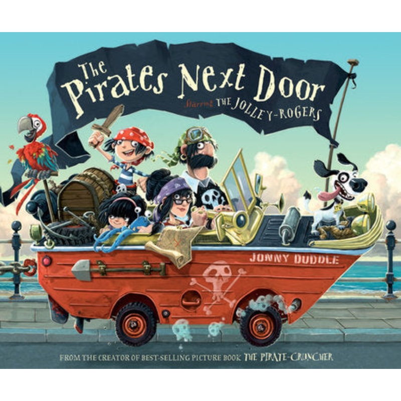 PIRATES NEXT DOOR HARDCOVER BOOK