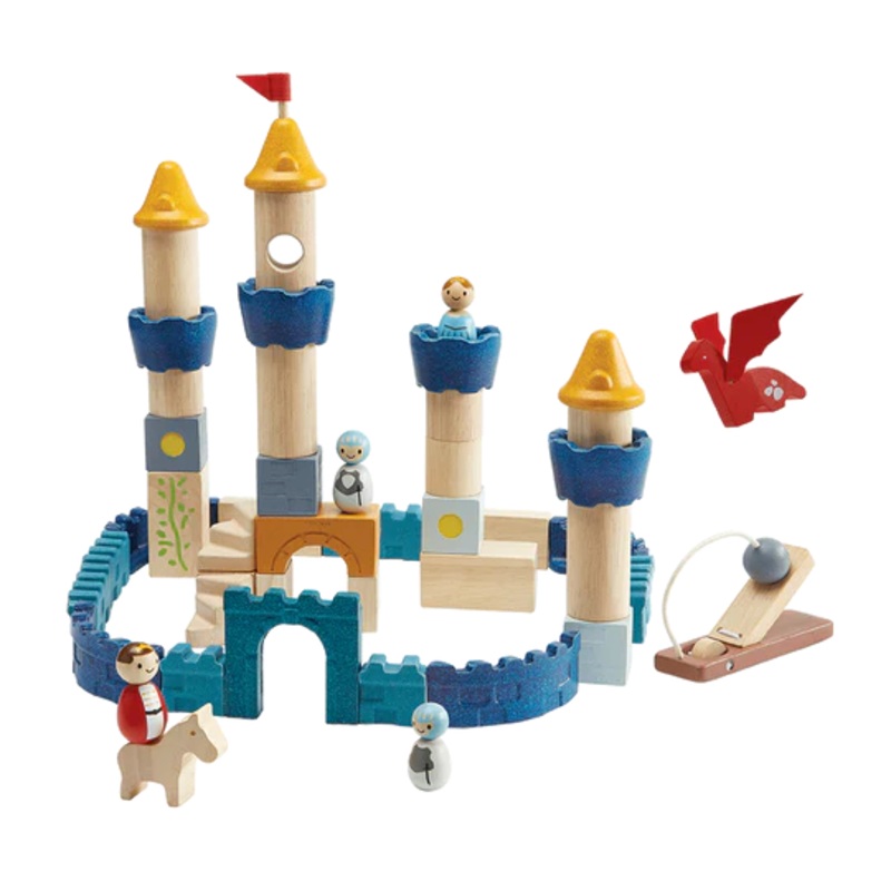 Plan Toys Castle Blocks – Orchard
