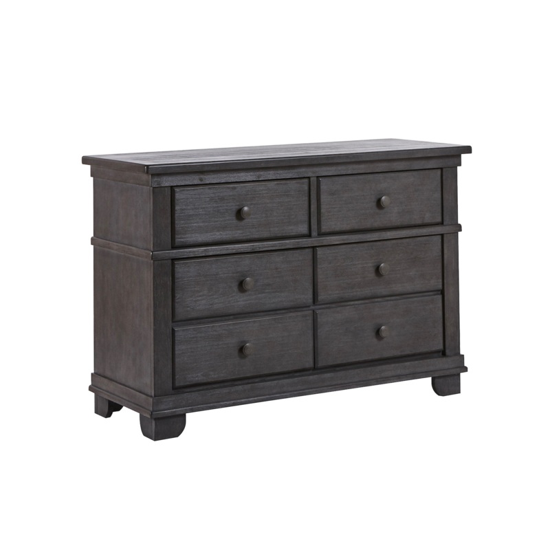 Potenza Double Dresser in Distressed Granite