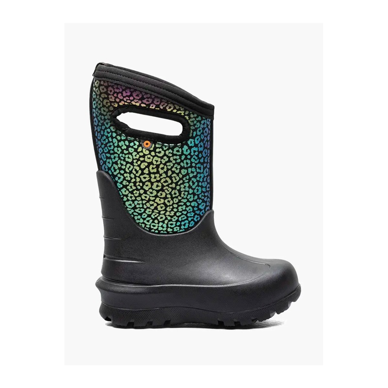 BOGS Neo-Classic Winter Boots: Rainbow Leopard