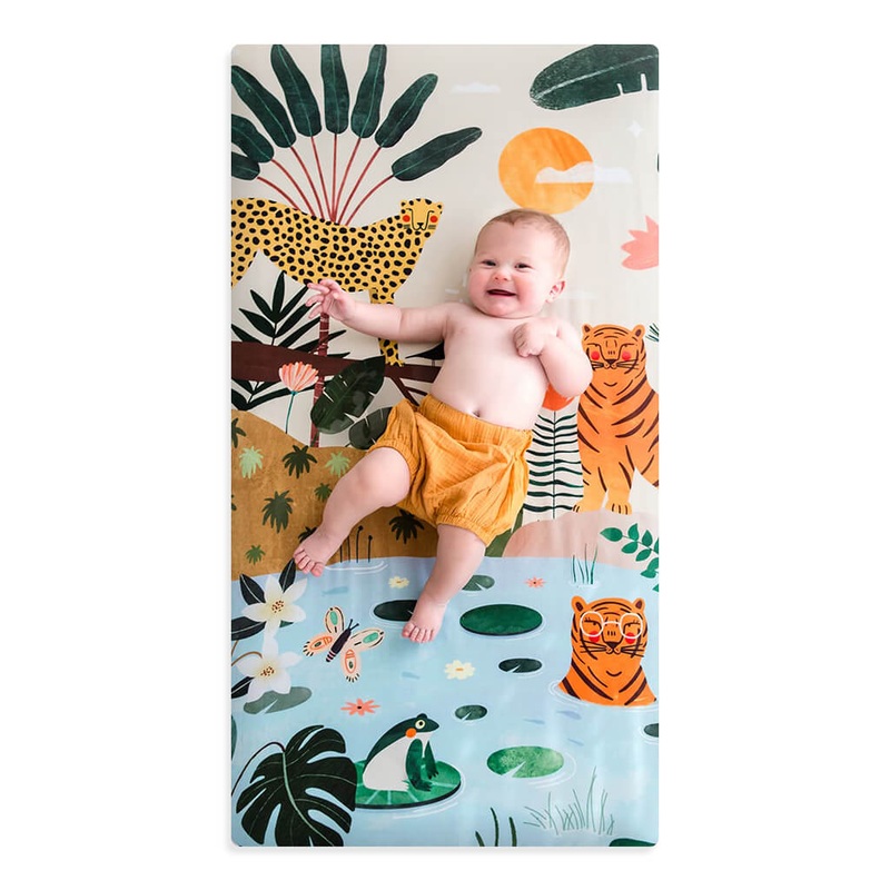 Crib Sheet In The Jungle