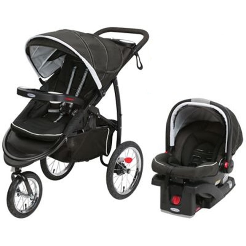 Graco FastAction Fold Jogger XT Travel System – Coconut