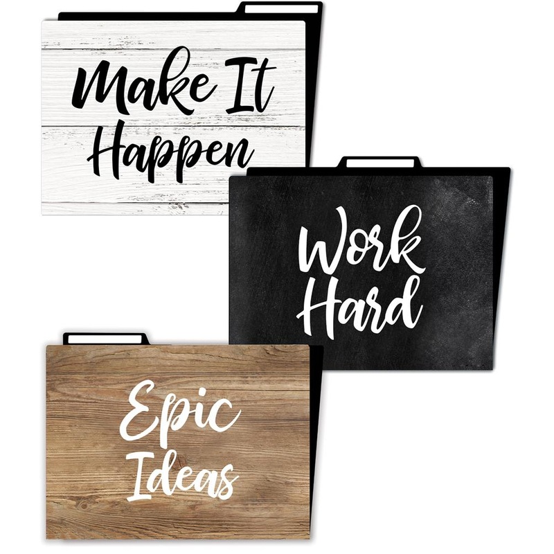 Industrial Cafe File Folders