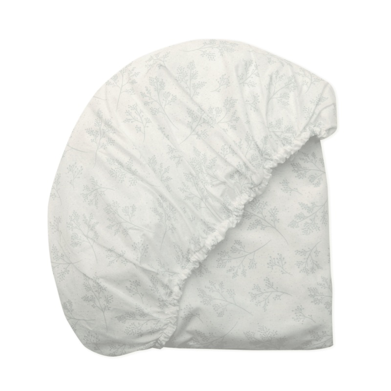 Kumi Cradle Pearl Blossom Fitted Sheet