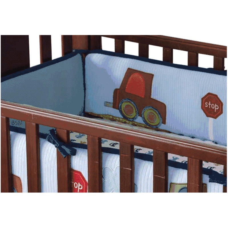 Lambs & Ivy Little Traveler Crib Bumper