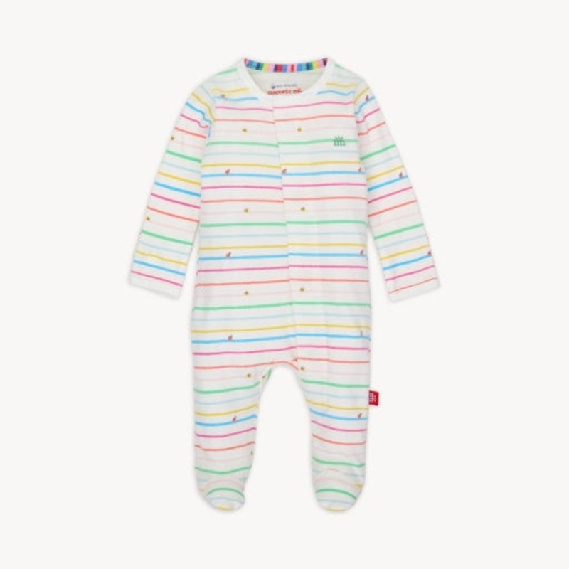 Magnetic Me Rainbow Road Organic Cotton Footie