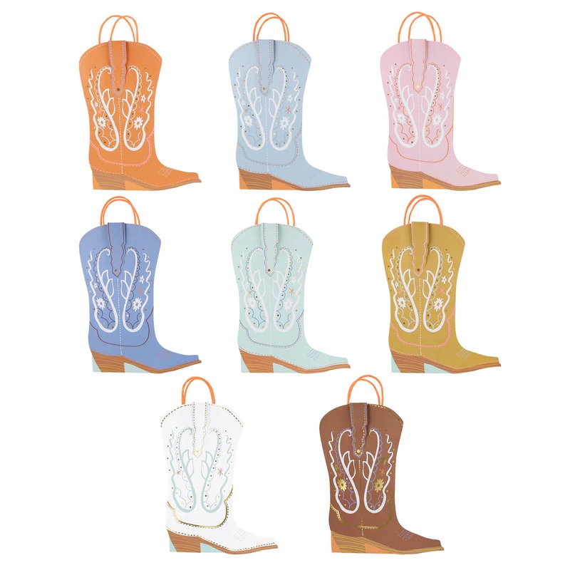 Meri Meri Western Party Bags (x 8)